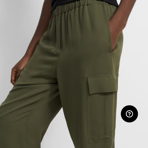 Theory Silk cargos size 0 - Picture 1 of 8